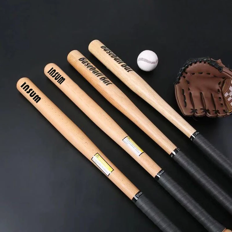 Wholesale Custom Adult Maple, Ash,Birch, Rubber Wooden Baseball Bat