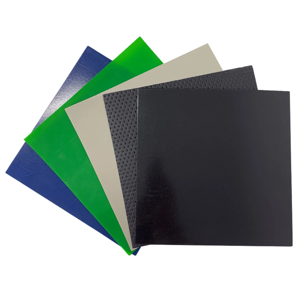 1.5mm PVC textured Geomembrane for Pond and Canal Lining Solutions with High Quality