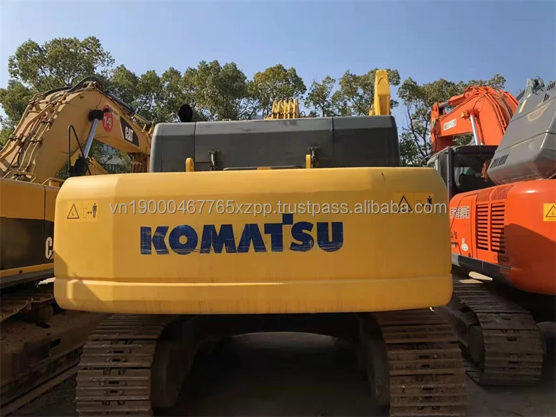 Komatsu гидравлический гусеничный экскаватор pumb 40 тонн PC 400-7 б/у дешевый низкая цена распродажа в Шанхае Китай