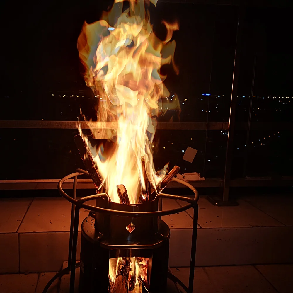 2021  new product  stainless steel    Wood Pellet  stove  charcoal stove   for  Africa and  Indian