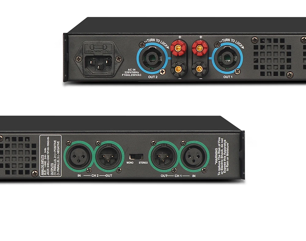 Профессиональный усилитель мощности G2500 высокой мощности аудио обработки