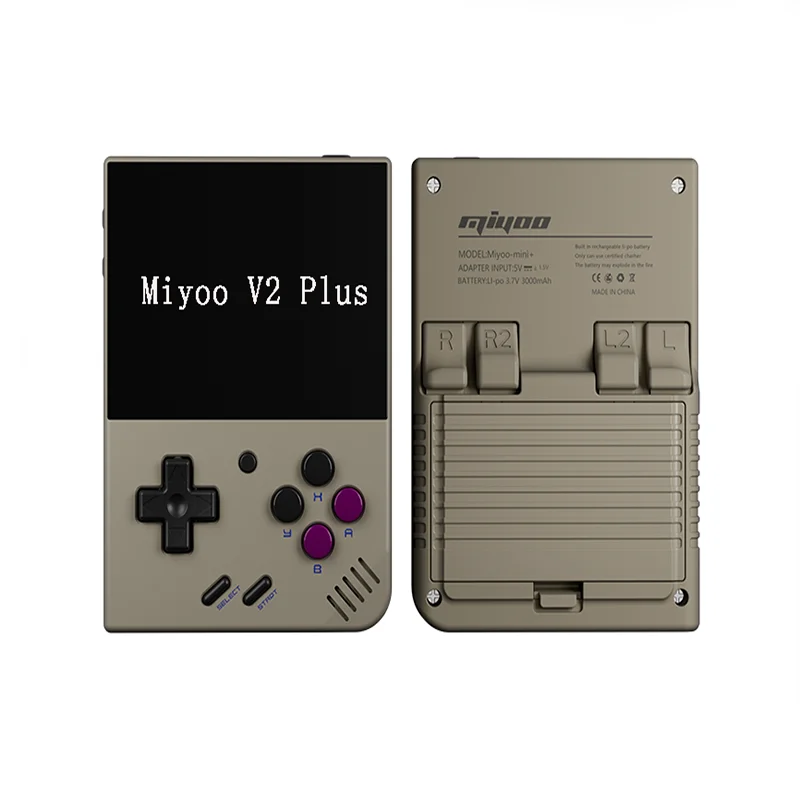 Wholesale Price MIYOO MINI V2 Plus Portable Game Console 3.5 Inch HD Screen Video Game Console Handheld Emulator Child Gifts