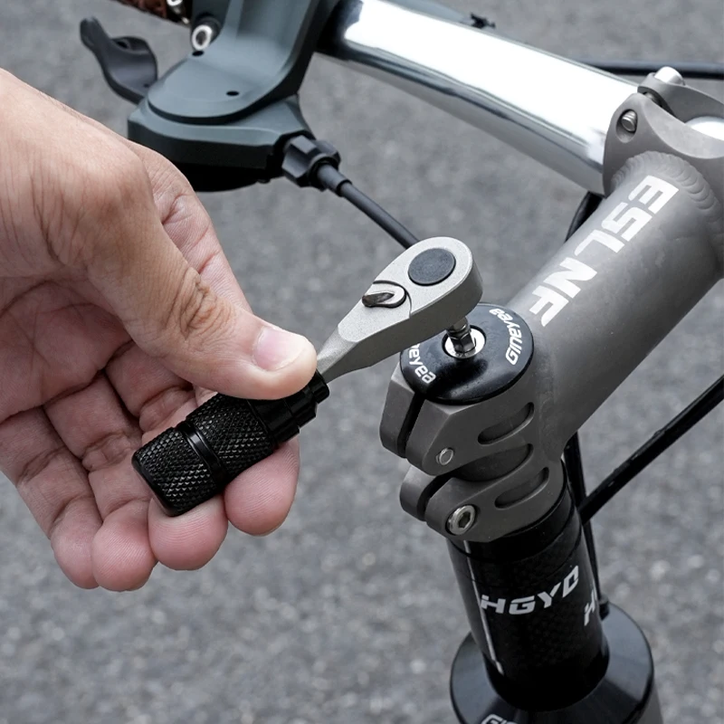 Portable Repair Tool Ratchet Wrench Set Mountain Road Bike Allen Key Spanner Tool Cycling Repair Kit Combination Ratchet Wrench