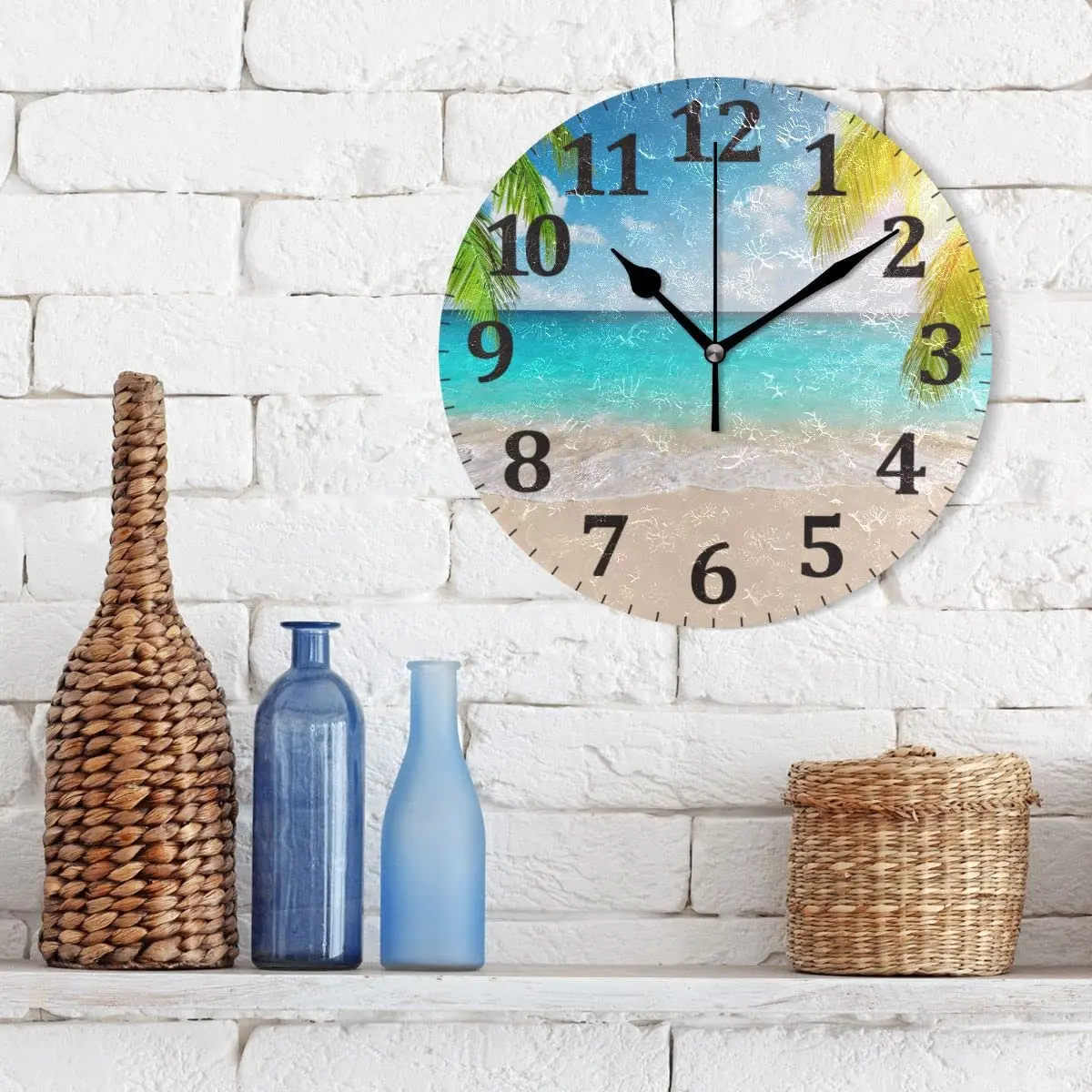 Large Roman Clock Numbers Silicon Mold Home Clock Design Decoration Silicone Moulds For Concrete