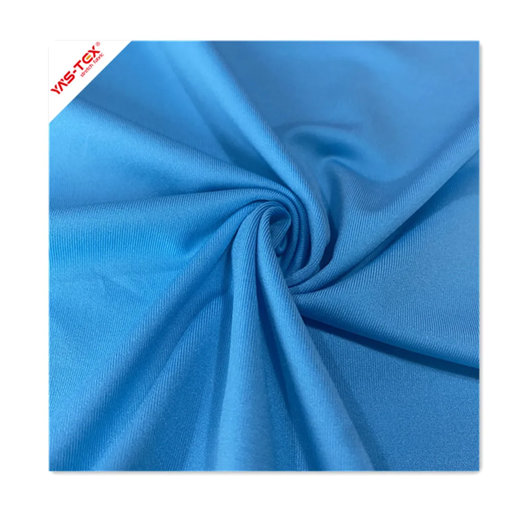 Recycled Polyester Fabric Textile Spandex Stretch Eco-Friendly For Sports Wear