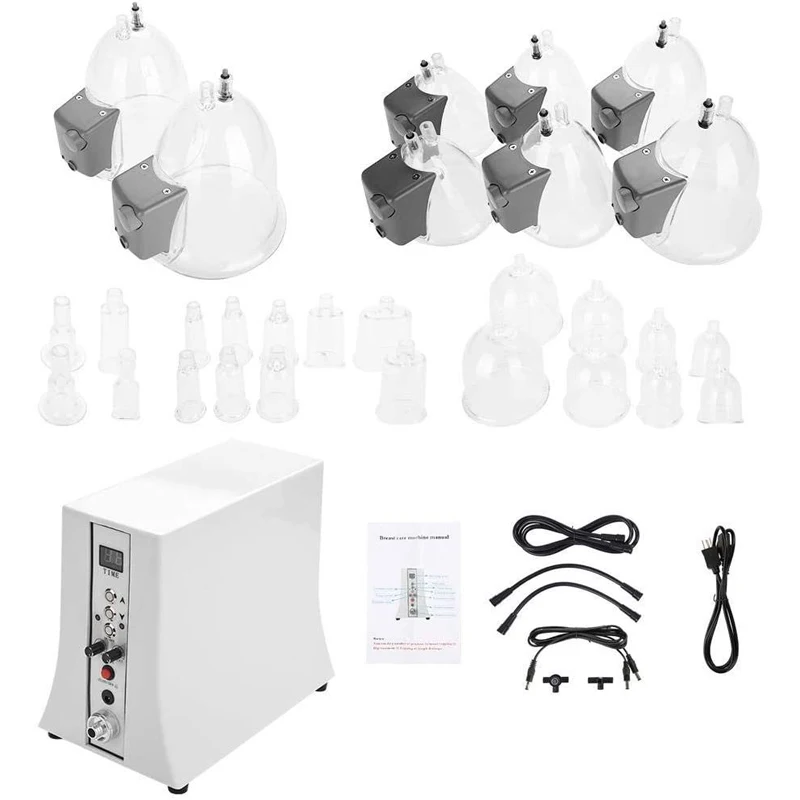 Vacuum Breast Enlargement Beauty Equipment Nipple Sucking buttock Lifting Breast Massager Device Au-7000