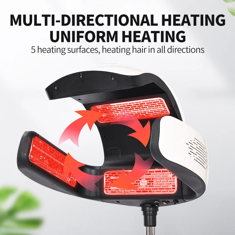 Professional Salon Dryer Hair Care Barber Equipment Hair Perming Coloring Oil Treatment Helmet Hair Heater Salon Equipment