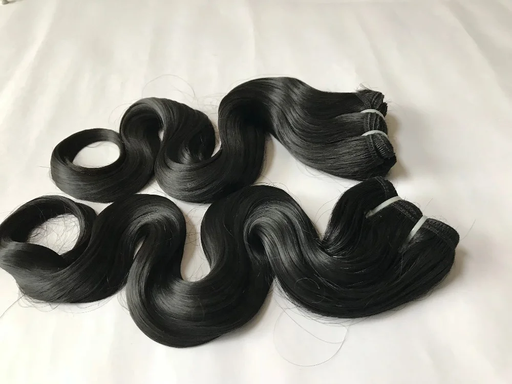 High Quality Indian  Hair Factory ,Virgin Chennai India Human Hair, No Mix 4 A Virgin Indian Hair