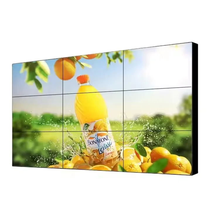 High Brightness LCD Video Wall 4K Multiple Screens Splicing Wall Video Wall lcd screen