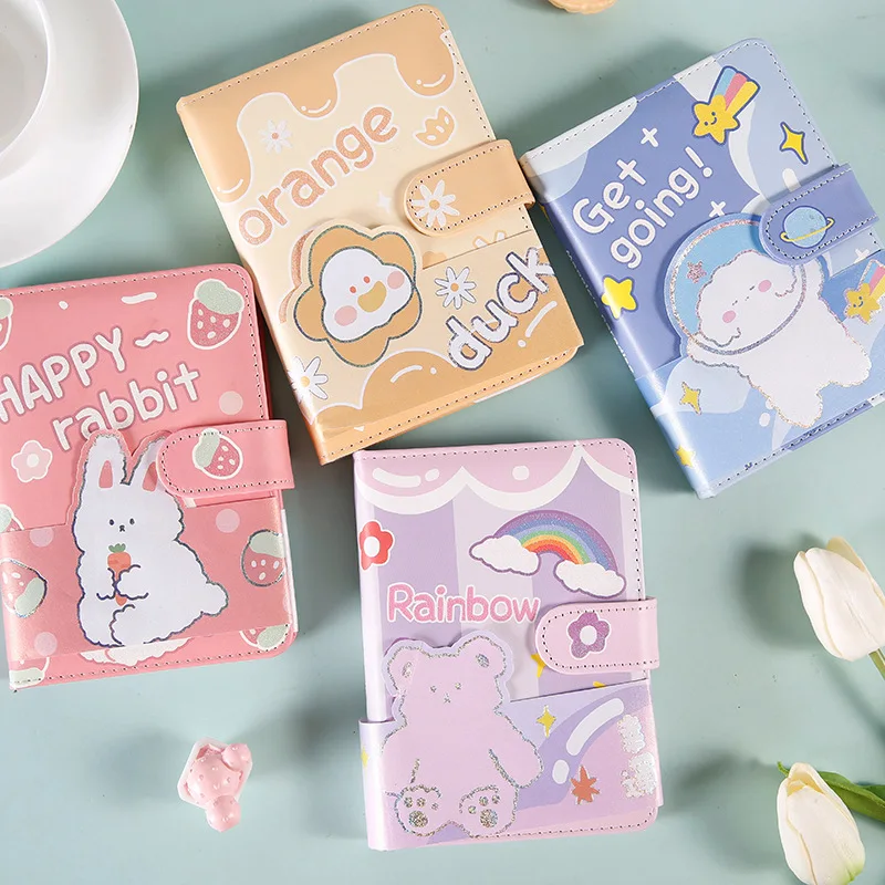 Cute small leather school notebook journal notebook diary notebook