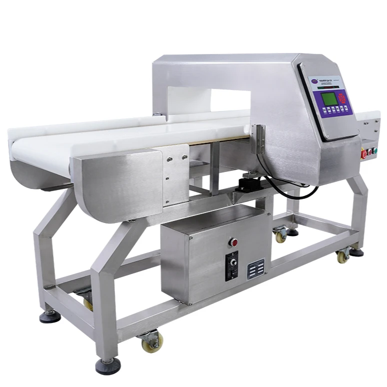 New design cheap price automatic low noise strong power food metal detector tunnel pinpointer scanner machine