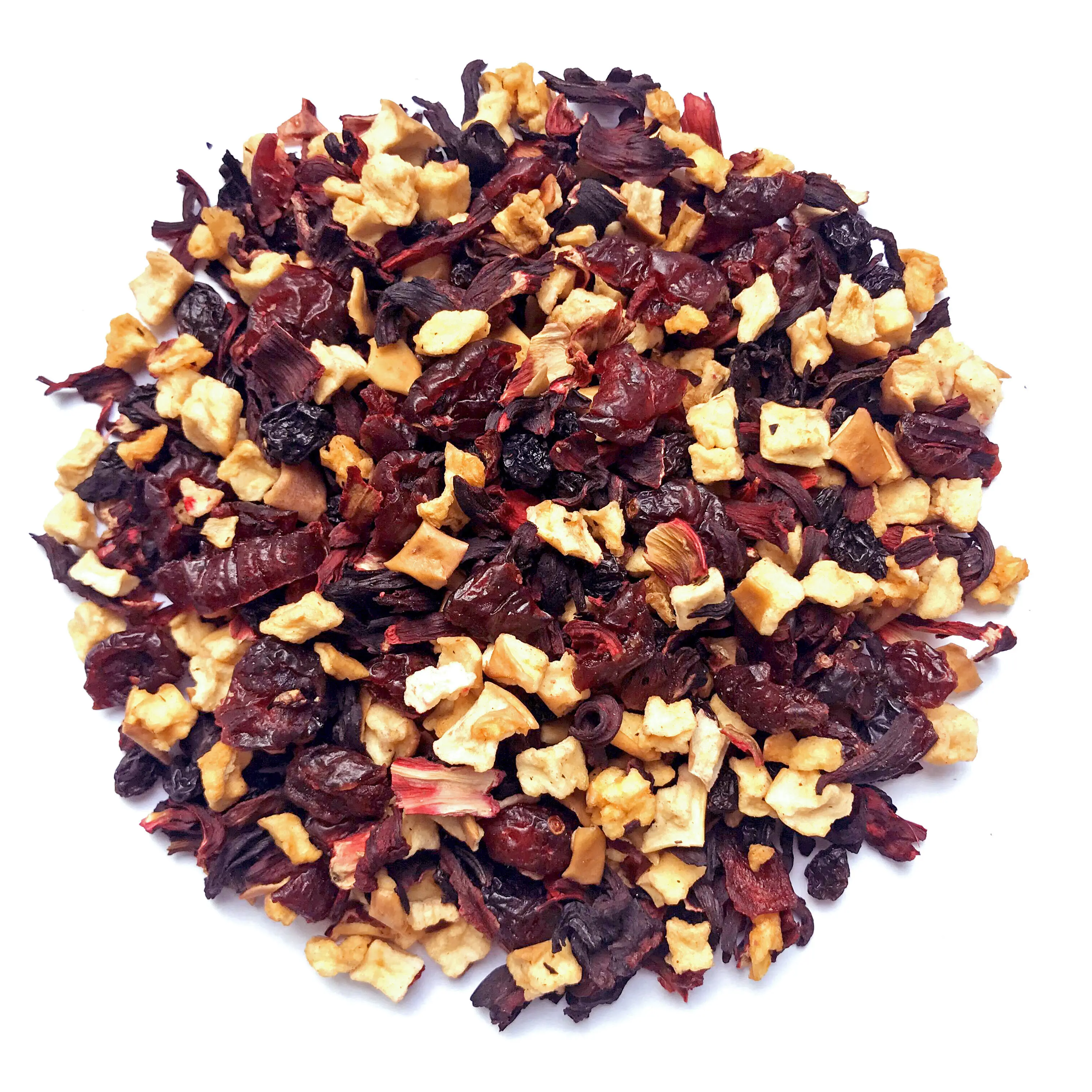 Hot Sale Dried Fruit Tea Blends Custom Logo Loose Leaf Flavored Tea Private Label Dried Herbal Fruit Tea Blends