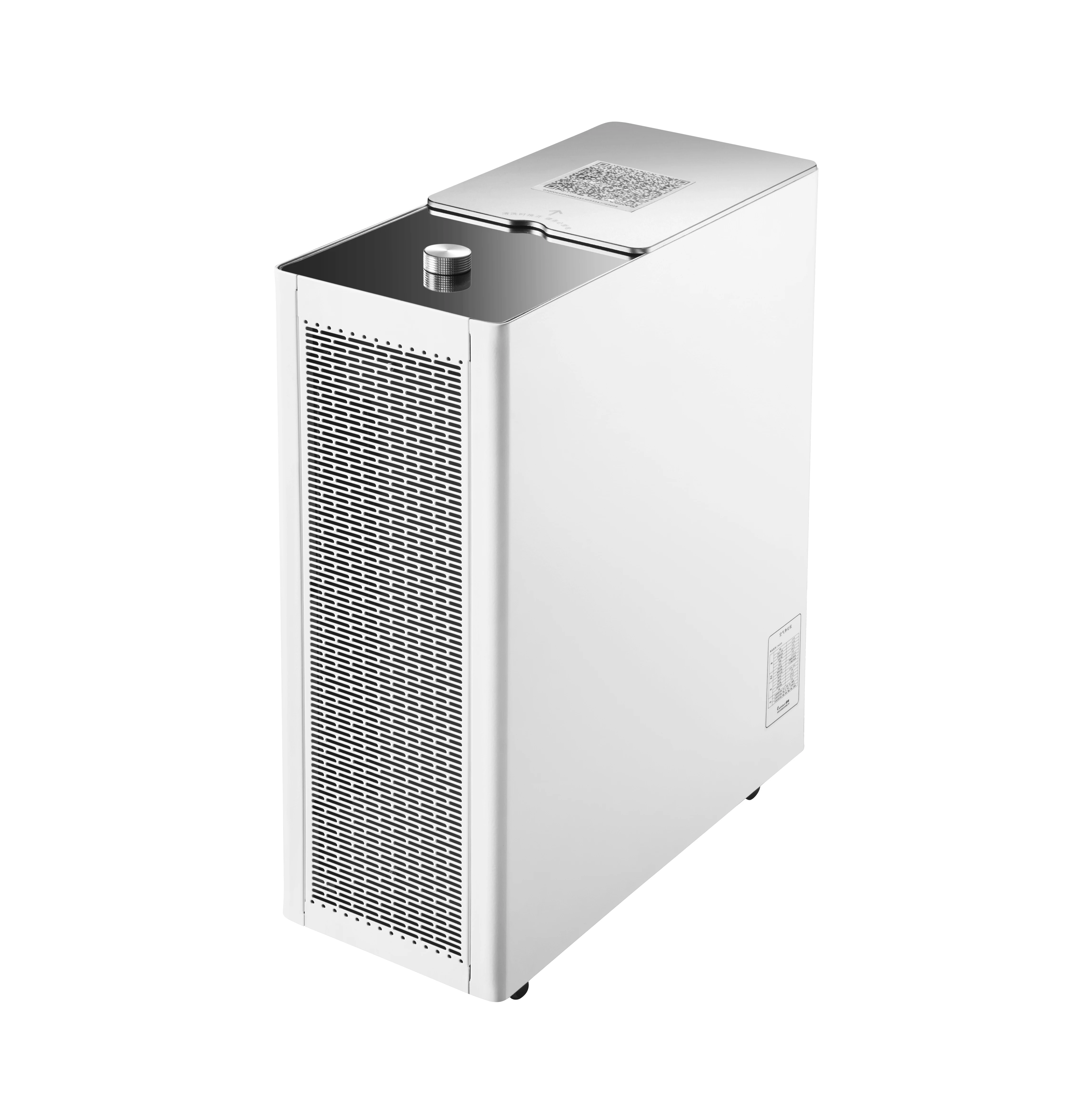 Household Electrostatic ESP Air Purifier Plasma Air Cleaner Electrostatic Precipitator Washable Filter and with Wheel to Move