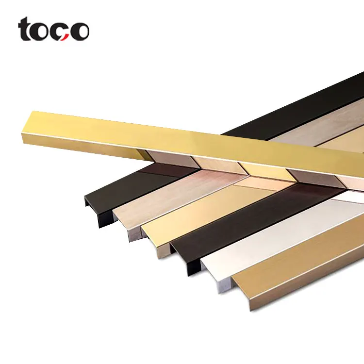 TOCO Profile Trim Edging For Table Cover U-shape Cabinet Molding U Shape Pvc Edge Banding Tape