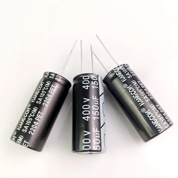 Factory price super capacitor 150UF 400V high voltage aluminum electrolytic capacitors
