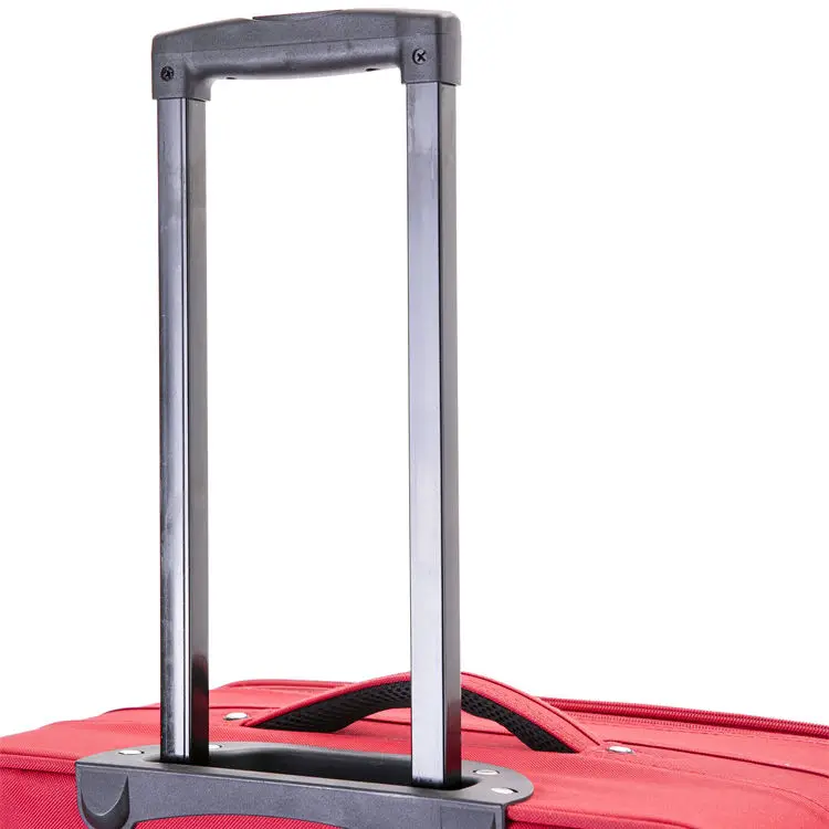 High Quality huaiyu luggage suitcase set Customized Logo Soft Eva Red travel bags luggage set trolley suitcase