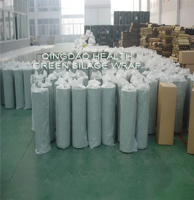 5 layers light green silage films,silage wrap films