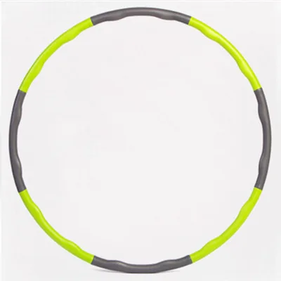 Bodybuilding Hoolah Hoops Detachable Plastic Massage Foam Fitness Hula Ring