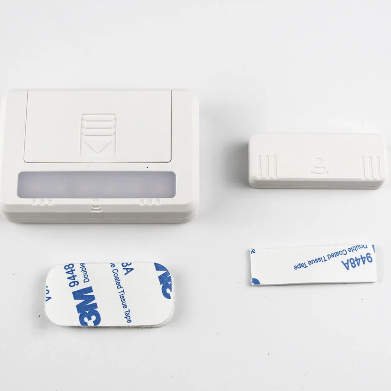 Magnetic suction induction cabinet light Wardrobe drawer magnetic control lamp drawer light cross-border 6LED small night light