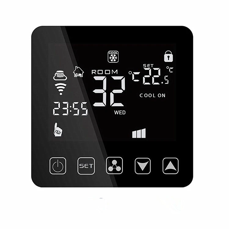 best Tuya Smart Home HVAC Central Air Conditioner FCU Water Electric Floor thermostat Smart WiFi Thermostat