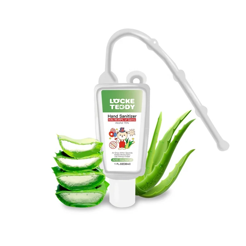 
Mini hand sanitizer oem odm custom 30ml liquid hand sanitiser gel antibacterial rinse-free 75% alcohol gel hand sanitizer 