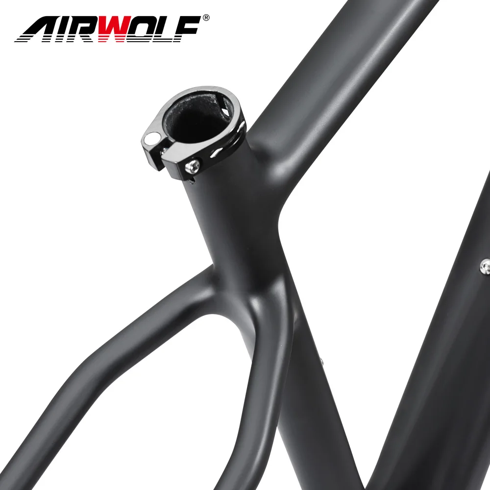  AIRWOLF Hardtail приятный на вид 135/142 мм Мост MTB рама 29ER горный углеродный руль для велосипеда