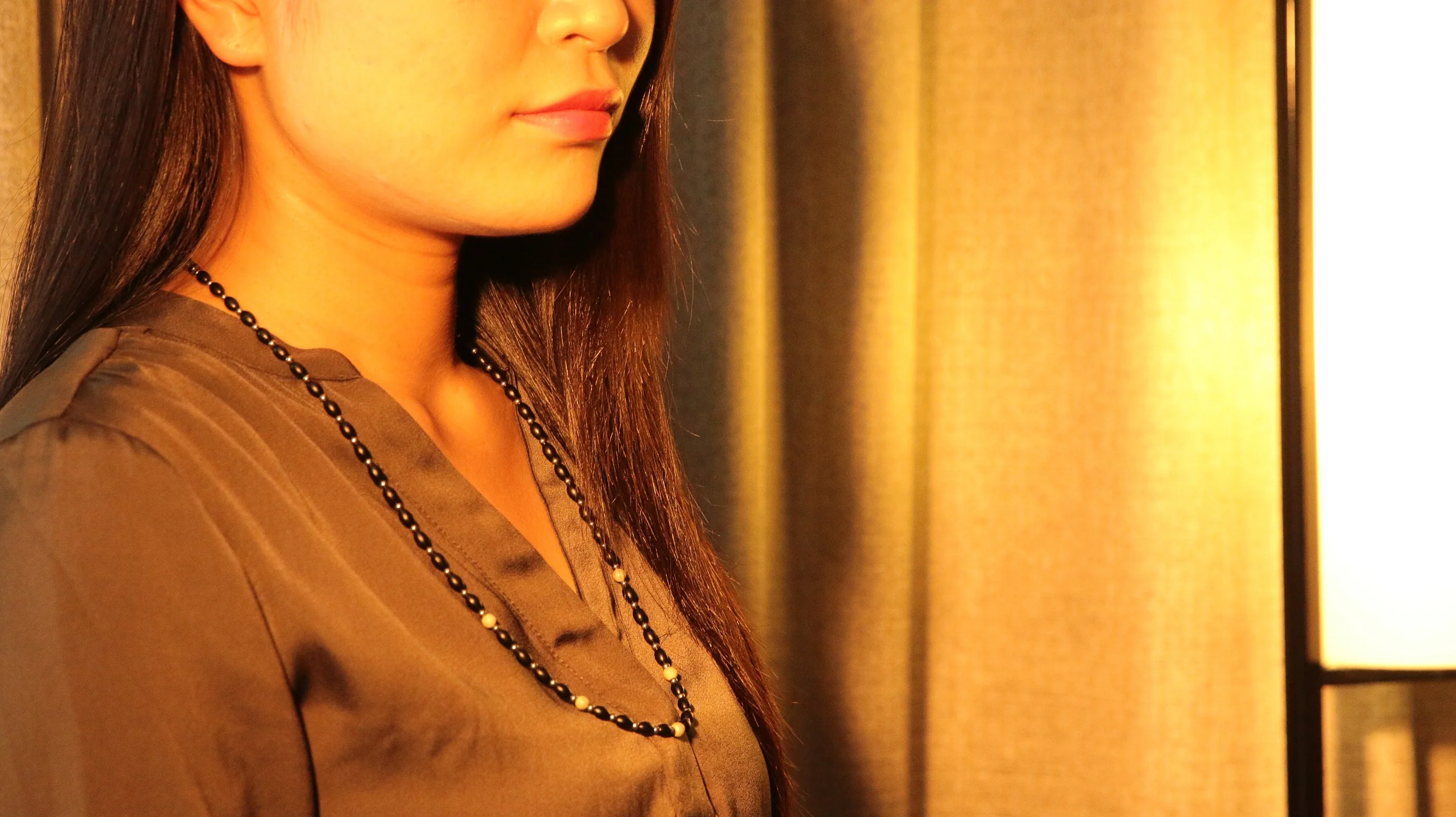 Improve Palpitations Shortness Of Breath New Delicate Ceramic Beads Necklace