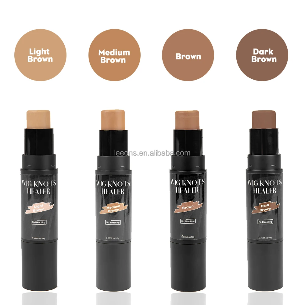 Private Label Wig Dye Pen Natural Look Color Wig Pen Washable Hair Dye Pen Stick with Brush
