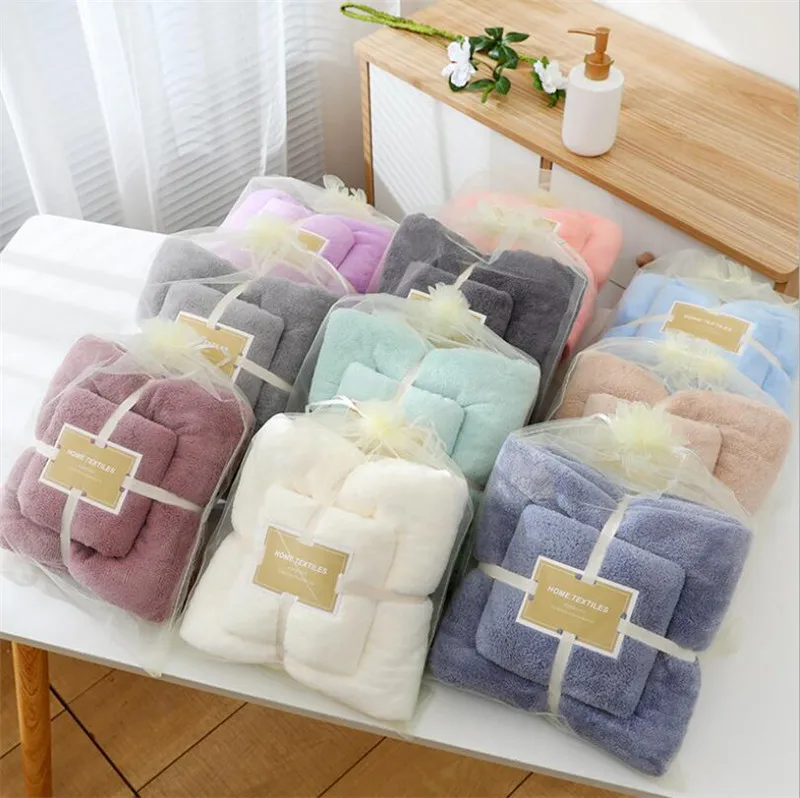 wholesale 19 Colors  microfiber bath towel 70 140 quick dry spa bath wrap towel set microfiber bath towel