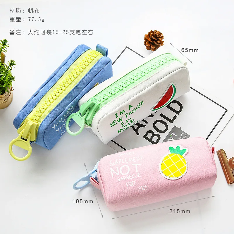 Custom Large Capacity Storage School Pen Pencil bags Case Stationery Holder