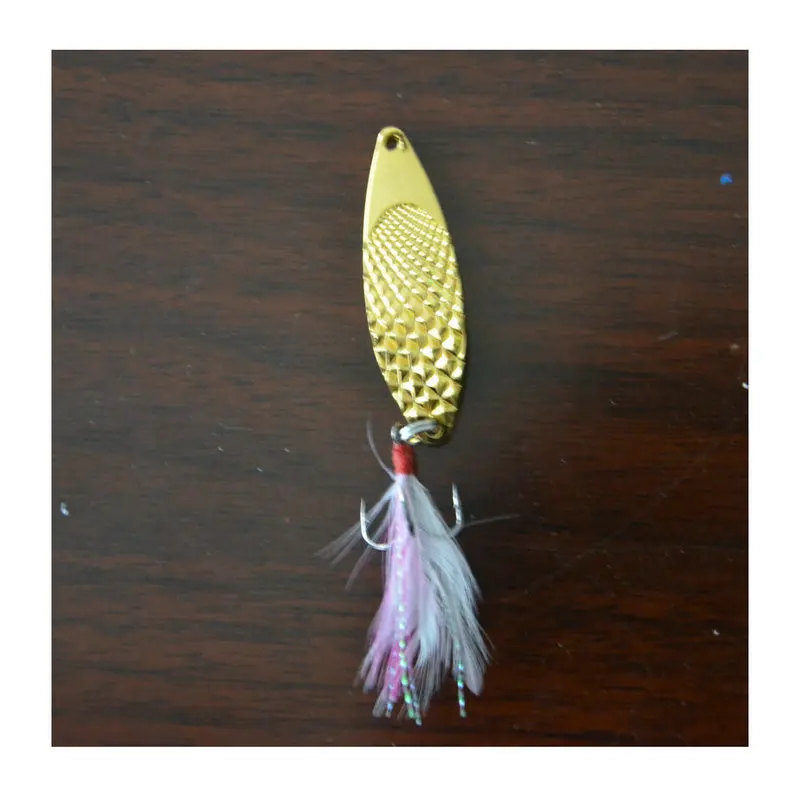 SEASKY Wholesale 7g Steel and Iron Fishing Spoon Spinner Bait Lures Diamond Viper for River Lake Stream Ocean Boat Fishing