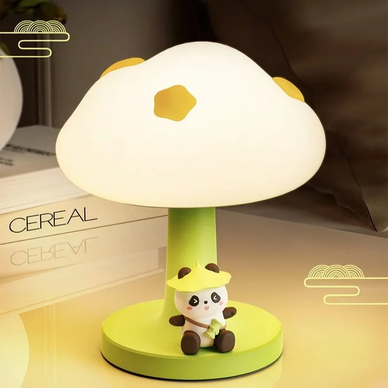 rechargeable lpumpkin night light  led light for night market stall  Rabbit Panda with sensor