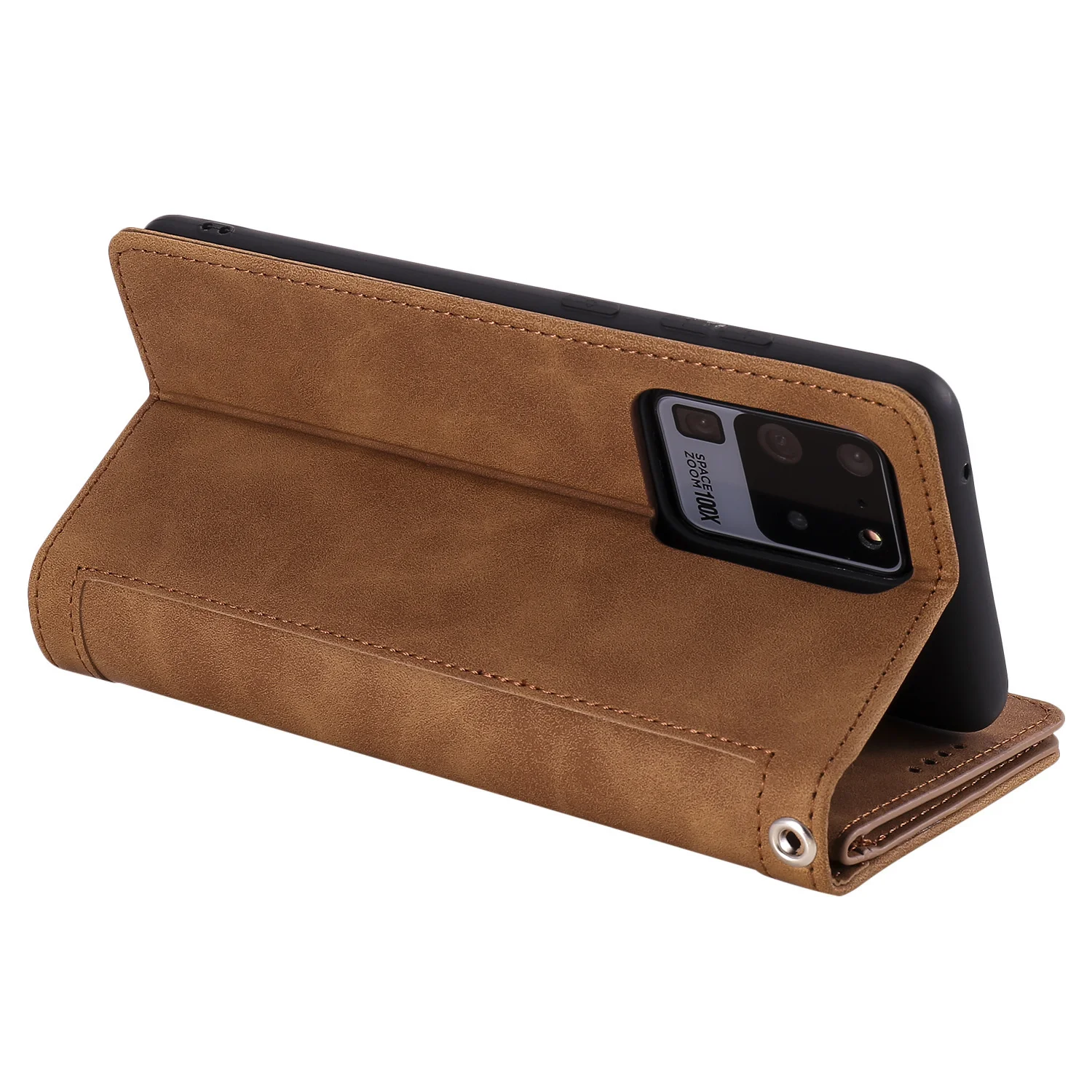 For Samsung S20ULTRA New 9 Cards Zipper Flip Leather Case For Samsung S20 FE A51 S8 Wallet Book Phone Case