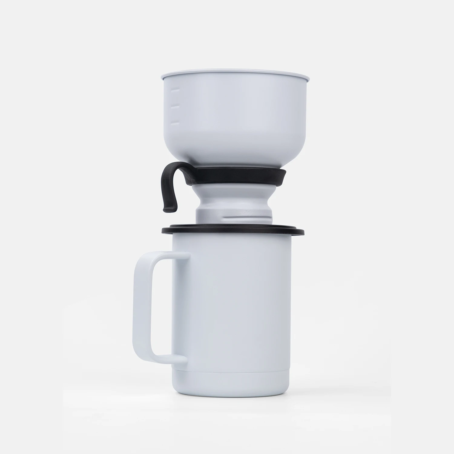 Wholesale Custom Logo Simple Removable Stainless Steel Vacuum Reusable Pour Over Coffee Set
