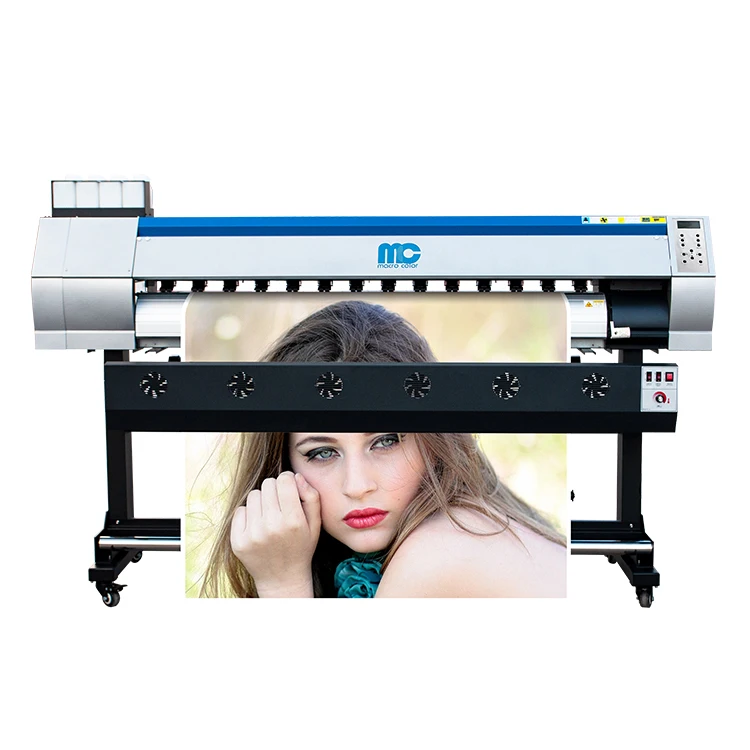 Only 1 In China 2 DX5/ DX7/XP600  print head  Cheapest eco solvent printer