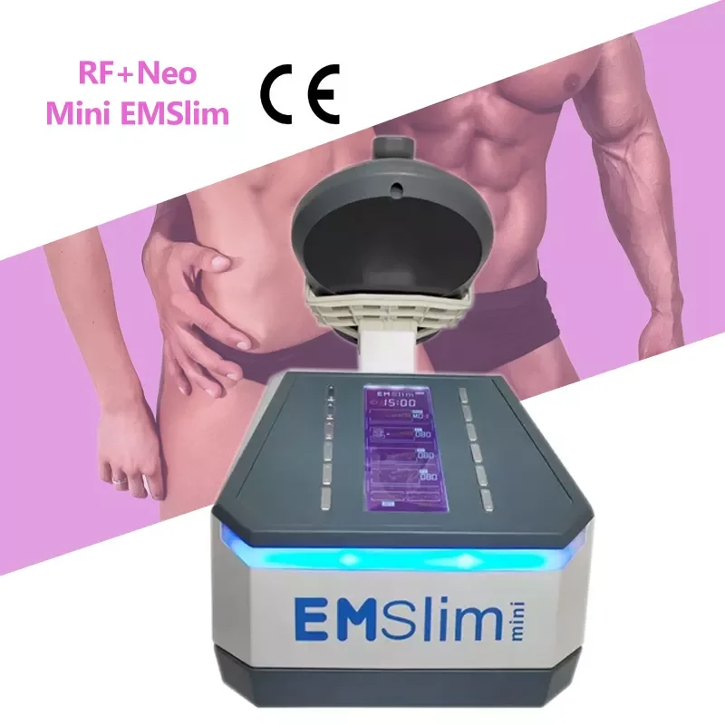 Desktop Home Use 7 Muscle Sculpting Body Slimming NEO RF EMSlim Mini A Handle Machine