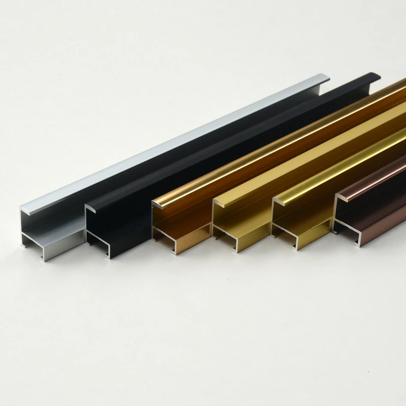 Custom Size Aluminum Poster Frames Moulding Metal Photo Picture Frame Bar Aluminum Molding Extrusion Line Strip Frame Moulding