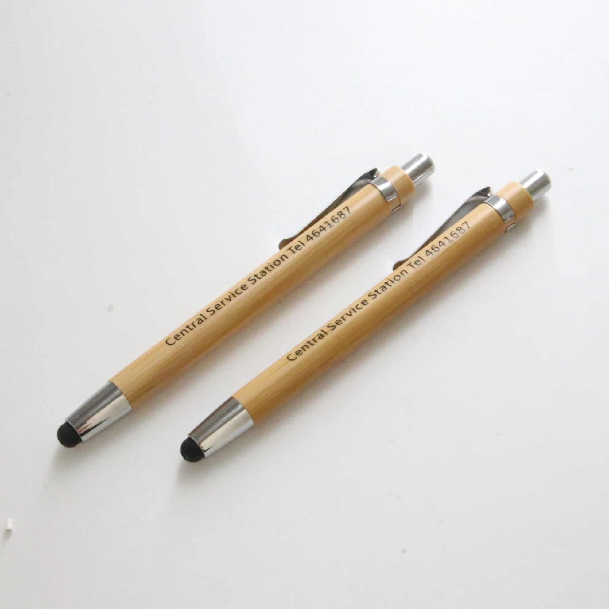 eco-friendly ballpen bamboo pen boligrafo personalizado  pen with custom logo canetas