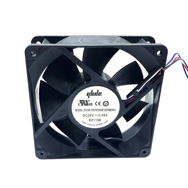 YHD ZHJ26 DC Axial Flow Fan Small Cabinet Industrial Electric Silent Cooling Fan Industry Fan air flow ventilation exhaust