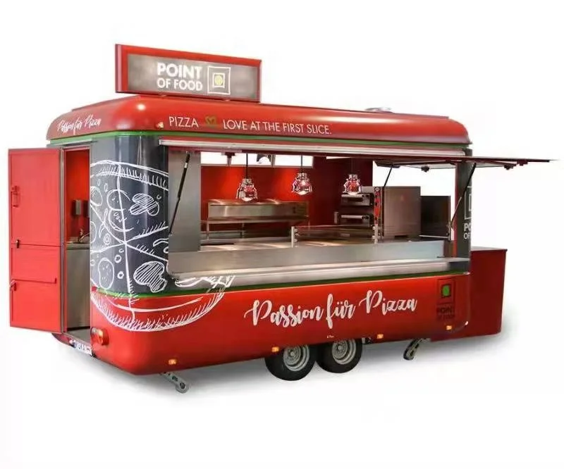 mobile Food Cart Fully Equipment Mobile Restaurant Trailer Car Kitchen Ice Cream Truck Hot Dog Cart Mobile Food Truck