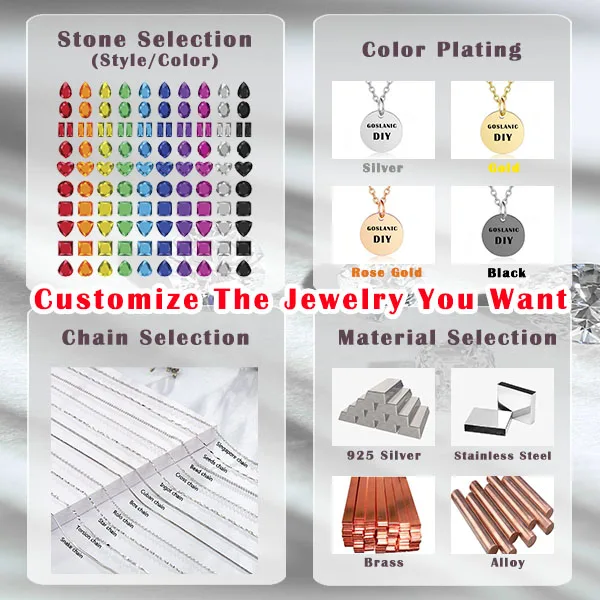 Necklace Wholesale Jewelry Stainless Steel Fashion 316L Custom Woman Cross Opp Bag Latest Necklace Designs Wear Zircon 50pcs