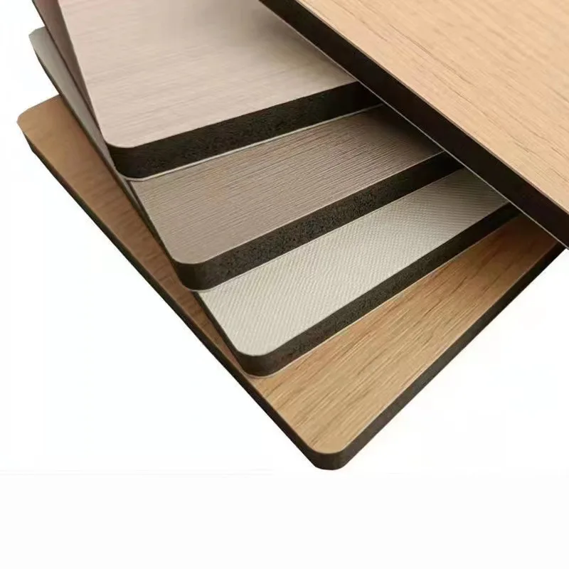 Cheap Bamboo Fiber WPC Wall Panel with Carbon Crystal wood Veneer for TV Background Wall