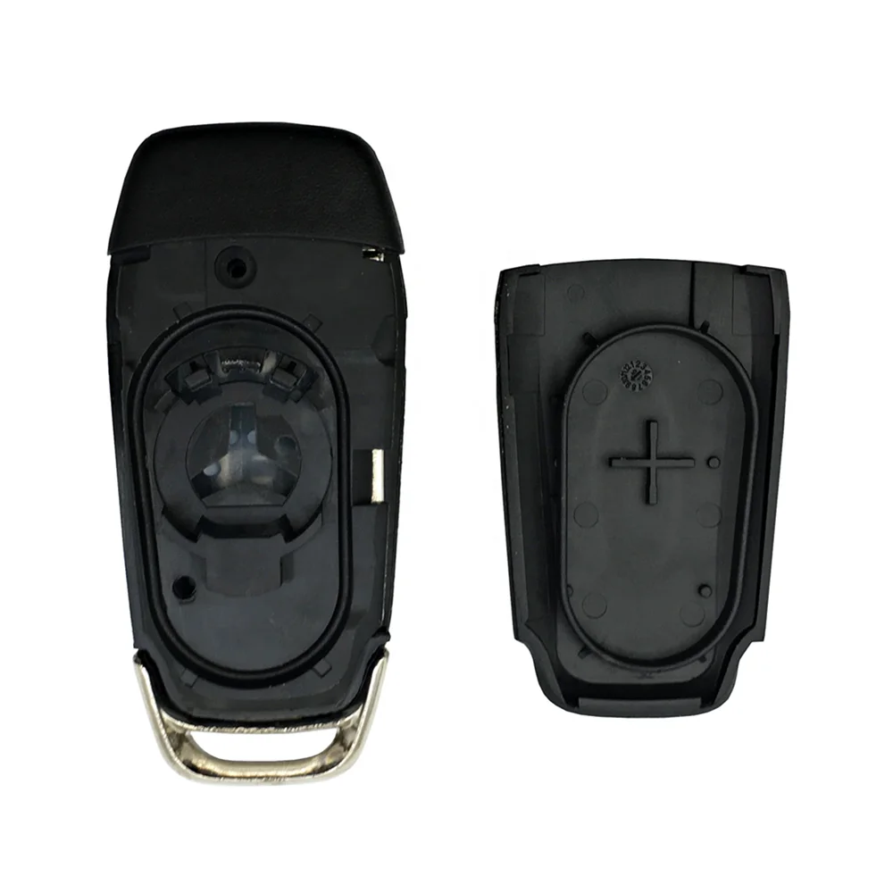 3 Buttons Flip Car Remote Key Shell Fob Smart Housing For Ford Fusion Escort Focus Mondeo Ranger