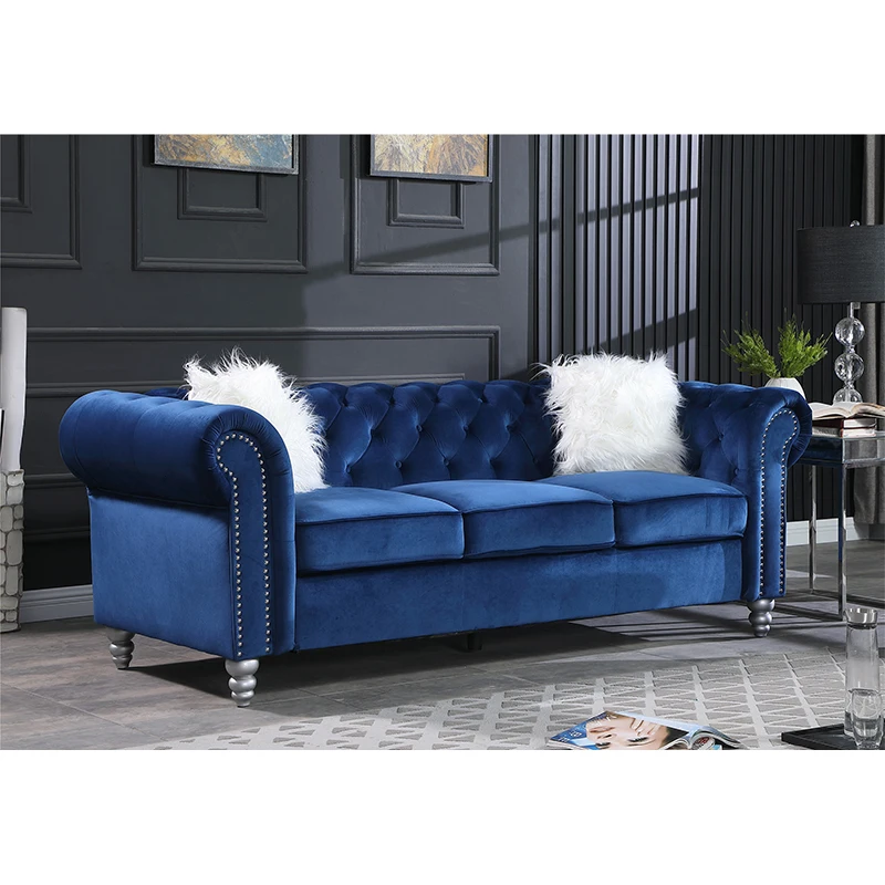 2021 high quality living room furniture tufted bellini sofa fabric sofa set modern couch