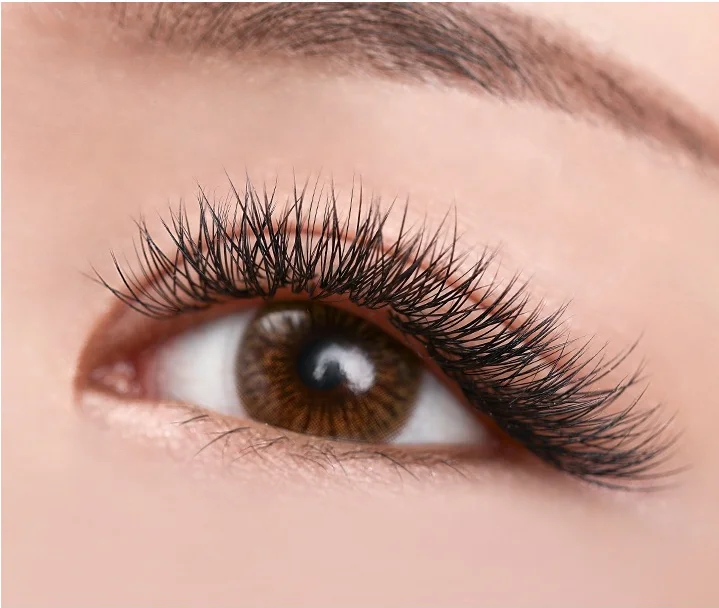 2021New arrive hot  selling lash extension VV shape Flat Eyelash Extensions cils ellipse eyelash light flat lashes