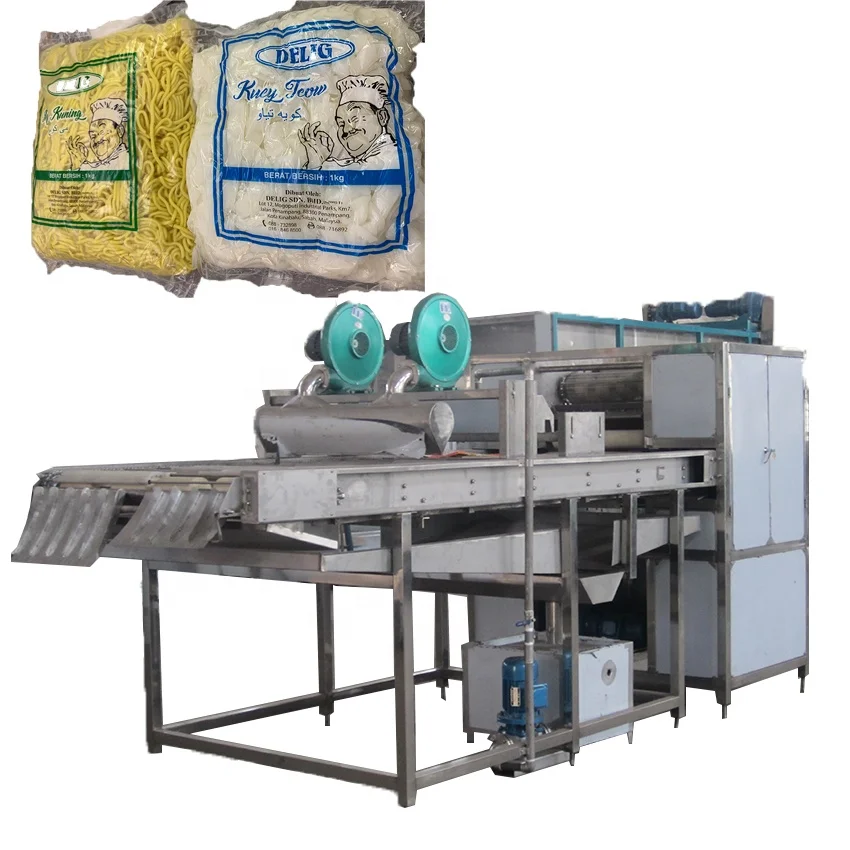 Professional Steam Boiling Noodle Making Machine Production Line