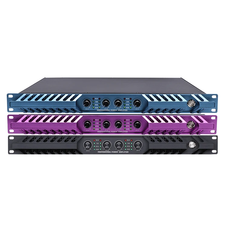 DP41800  1U big power 7200watt  class D digital  amplifier wide band power work for 110V-260V AC line array power amplifier