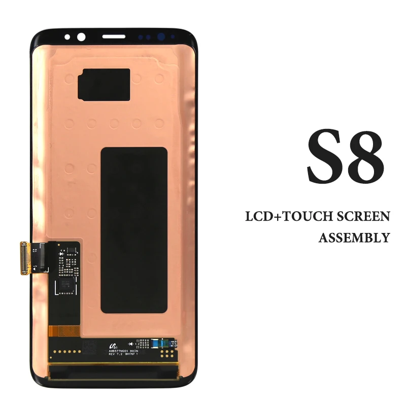 mobile spare parts original display screen for samsung galaxy S8 G950F G950u G950n G9500 with touch screen digitizer