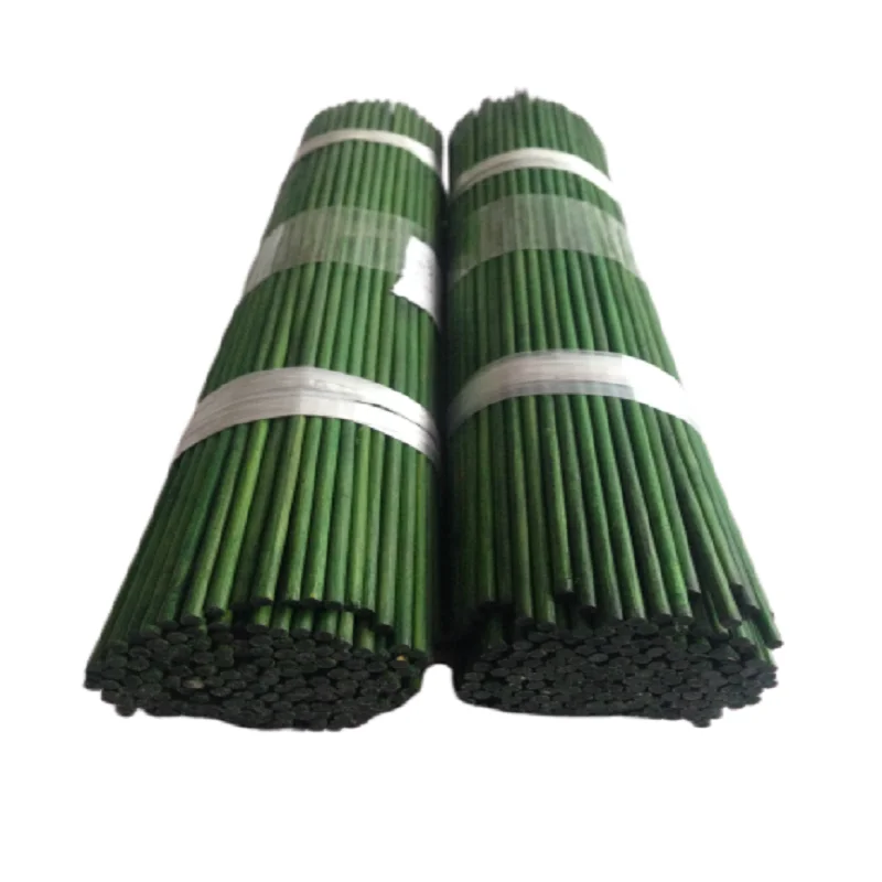 Bamboo Wooden Flower Plant Support Pole Stake Stick 10-90cm Length Wholesale bamboo raw materials chopsticks bamboo stick