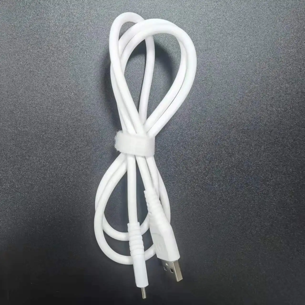 Super  silicone gel soft charging thick cable  fast data charging cable customize package and logo wholesale lot